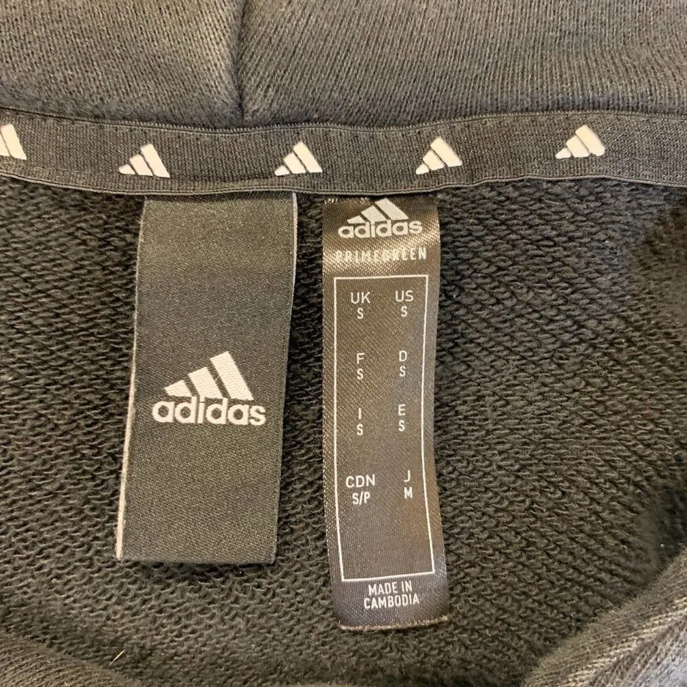Adidas Men's Future Icons Classic Logo Graphic Long Sleeve‎ Hoodie Size S